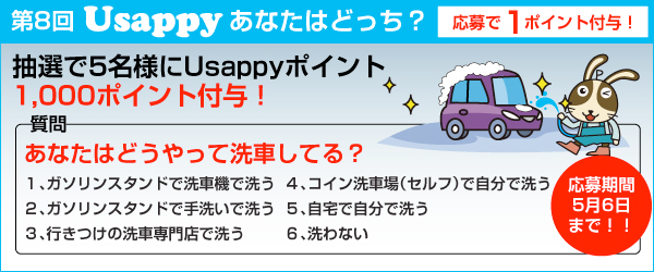 あなたはどうやって洗車してる？？