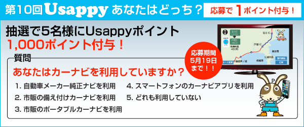 あなたはカーナビを利用していますか？？