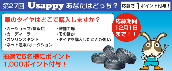 車のタイヤはどこで購入しますか？？