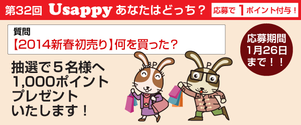 【2014新春初売り】何を買った？？
