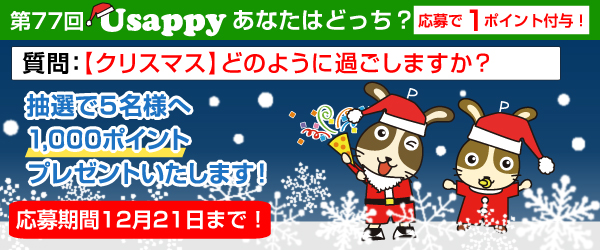 【クリスマス】どのように過ごしますか？？