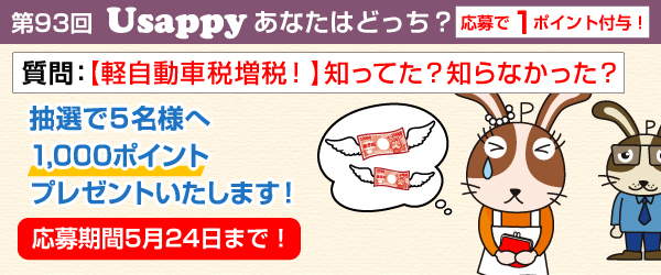 【軽自動車税増税！】知ってた？知らなかった？？