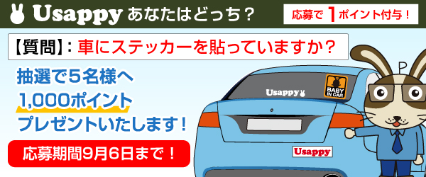 車にステッカーを貼っていますか？？