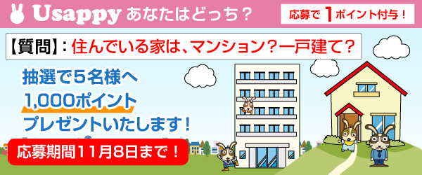 住んでいる家は、マンション？一戸建て？？