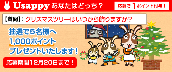 クリスマスツリーはいつから飾りますか？？