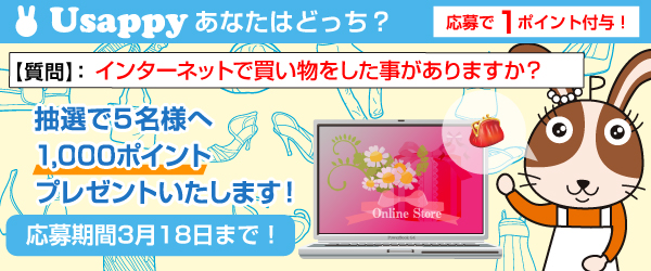 インターネットで買い物をした事がありますか？？