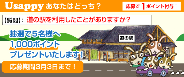 道の駅を利用したことがありますか？？