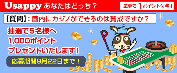 国内にカジノができるのは賛成ですか？？