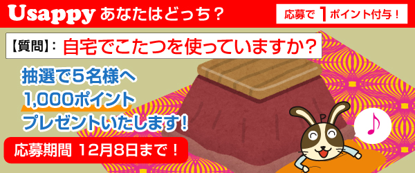 自宅でこたつを使っていますか？？