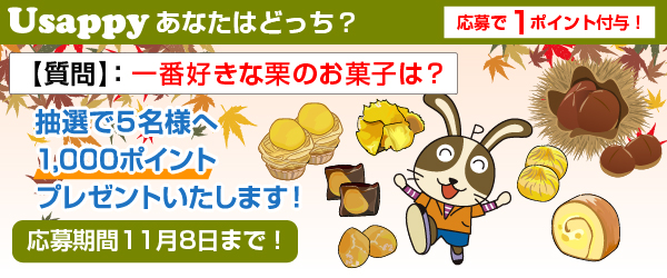 一番好きな栗のお菓子は？？