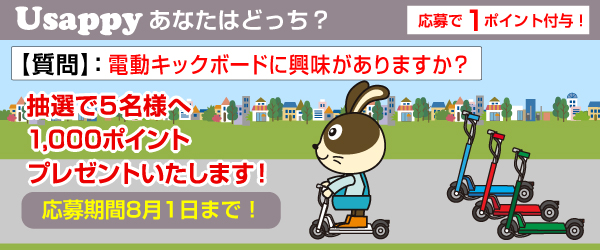 電動キックボードに興味がありますか？？