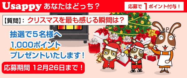 クリスマスを最も感じる瞬間は？？