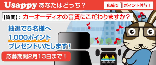 カーオーディオの音質にこだわりますか？？