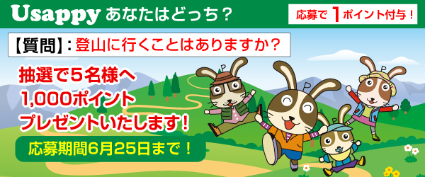 登山に行くことはありますか？？