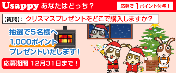 クリスマスプレゼントをどこで購入しますか？？