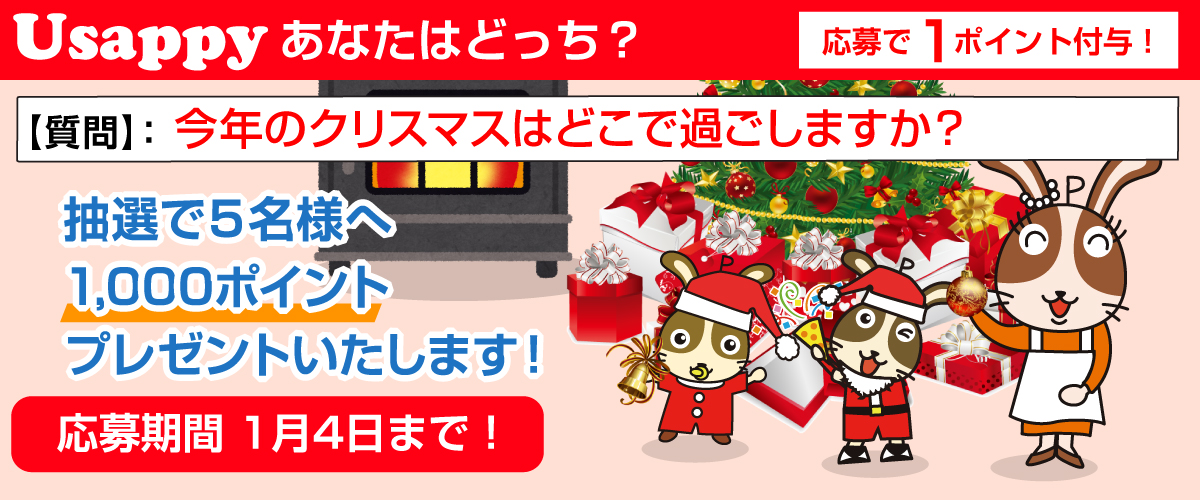 今年のクリスマスはどこで過ごしますか？？