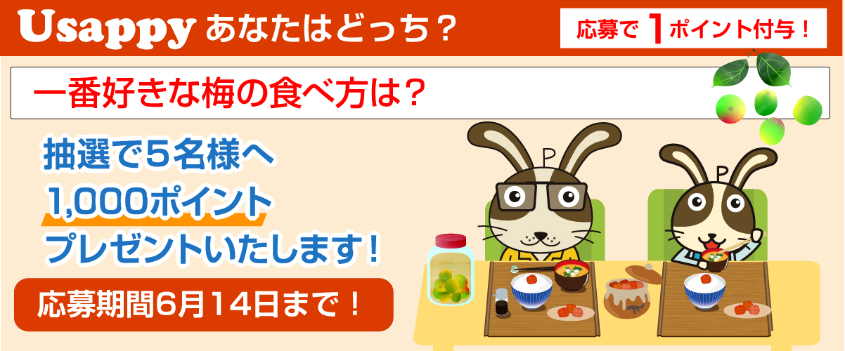 一番好きな梅の食べ方は？？
