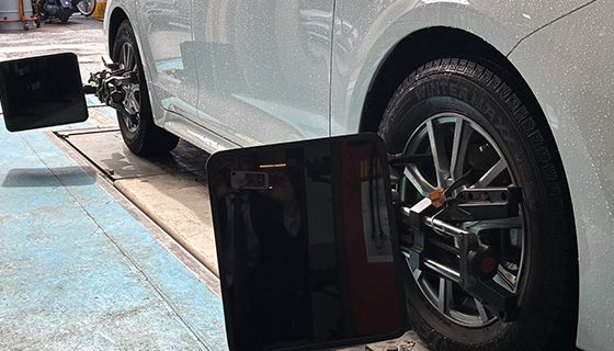 アライメント調整