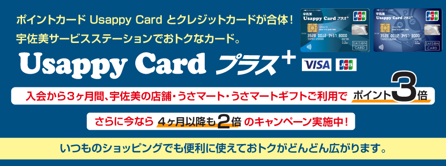 Usappy Card プラス